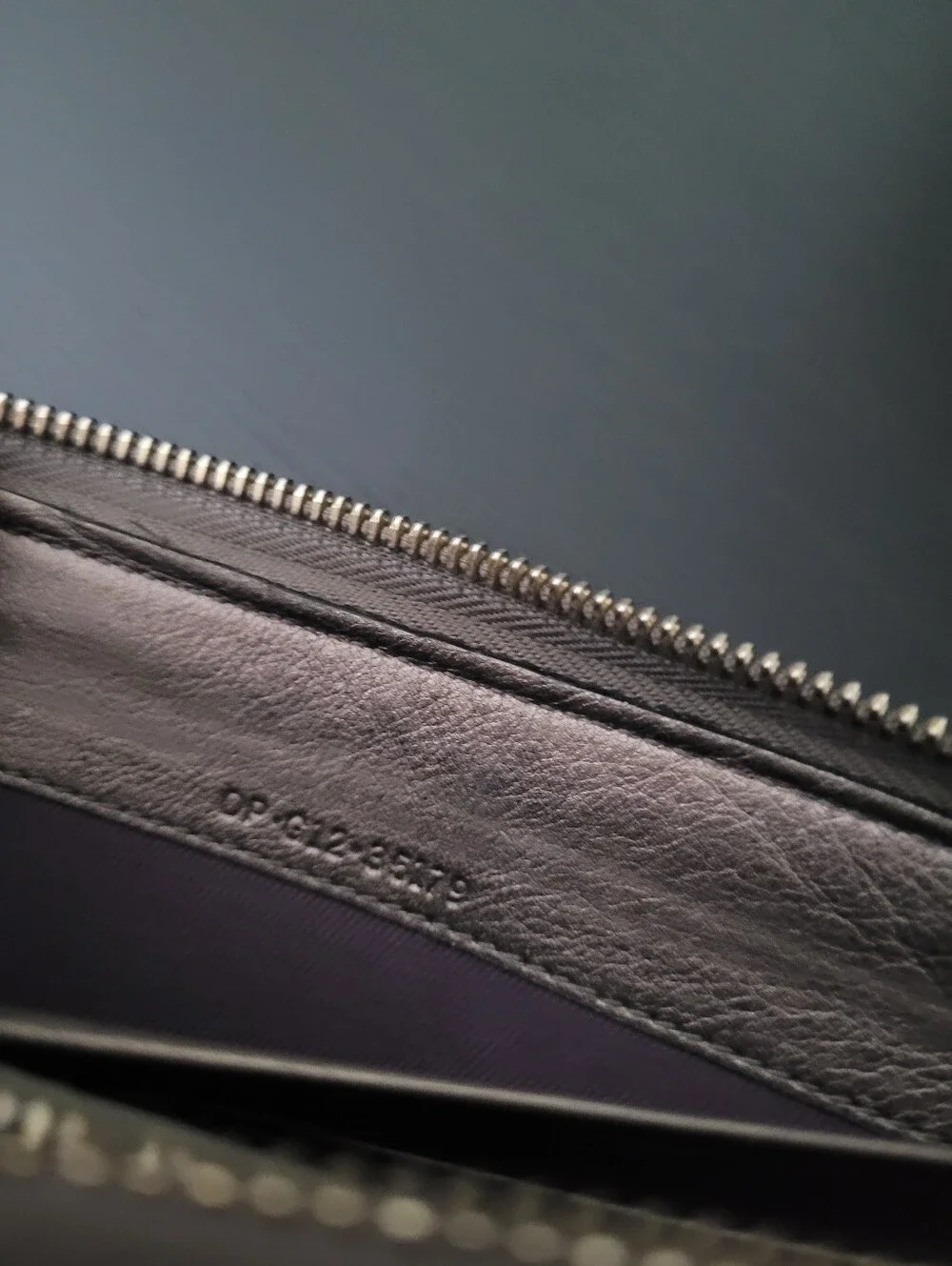 BVLGARI Limited Edition Brown Quilted Zip Wallet